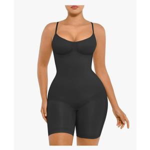 FeelinGirl Shapewear Bodysuit Tummy Control Seamless Sculpting Hip Enhancer Body Shaper for Women,Xl-2 Xl