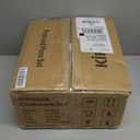 Kikcoin 16Pcs Pots and Pans Set Nonstick Ceramic Cookware Sets Induction Kitchen Cooking Set Non toxic Healthy Non Stick w/Grill Pan, Saute Pan, Black