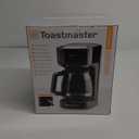 Toastmaster 12-Cup Digital Touchscreen Drip Coffee Maker - Programmable Automatic Coffee Machine - Kitchen Appliance with Keep Warm Setting