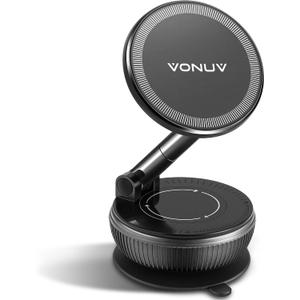 Magnetic Phone Holder for Car, 2025 Upgrade with 96LBS Ultra Suction & 2800gf Strong Magnet, 360° Adjustable Hands-Free Mount, Premium Car Accessories for Women Men, Fits iPhone/Android