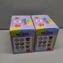 2 x 24 Colors Tie Dye Kit, Tie Dye Set for Kids, Pre-Filled Bottles, Non Toxic Permanent Fabric Dye Art Set, Easy DIY Fabric Art - Create Fun (24 Colors)