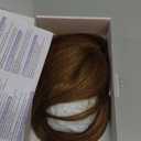 Rich Choices Hair Toppers for Women Real Human Hair Remy Hairs Toppers for Women with Thinning Hairs Crown Wispy Clip in Topper Hairpieces 14 Inch No Bang-#4 Medium Brown