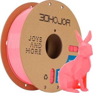 PLA Pro (Plus) Filament 1.75mm, 3D Printer Filament PLA Plus, Cardboard Spool 3D Printing Filament, Dimensional Accuracy +/- 0.03 mm-Pink,1kg