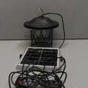 HULPPRE 3000lm Solar Shed Light,Daytime or Night,Classic Metal Solar Lights Indoor&Outdoor with E27 Bulb,Cool or Warm White,5 Modes Barn,Chicken Coop Light,Pendant Lamp for Patio,Garden,Yard,Gazebo