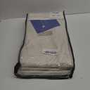 100% Blackout Shield Linen Blackout Curtains for Bedroom 108 Inches Long, Back Tab/Rod Pocket Living Room Drapes, Thermal Insulated Blackout Curtains 2 Panels Set, 50" W x 108" L,Cream