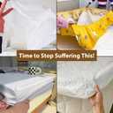 2 x Fitted Bed Sheet Straps Bedroom Bed Sheet Holder Sheet Fasteners Keep Sheets in Place Elastic Sheet Strap Mattress Sheet Holders for All Mattress Sizes (Twin)