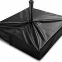 Patio Umbrella Base Cover 600D Outdoor Umbrella Stand Base Covers Square Waterproof & Heavy Duty,Anti-UV,All Weather Protection Cover for Large Cantilever Offset Umbrellas Base 42"L x 42"W x 5"H,Black