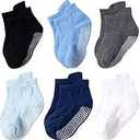 ozyWay Baby Ruffle Socks Baby Girl Turn Cuff Ankle Comfy Cotton Socks Infant - Multi Color - 6 Pack Size 9-24 Months