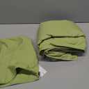 JAICOM Sleeping Bag Liner - Travel Sheets for Hotel, Portable & Comfortable & Quick-Drying Adult Sleep Sack for Camping, Business Trips, Traveling, Hostel (Green-2P)