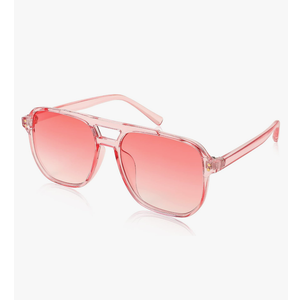 FEISEDY Retro Square Aviator Sunglasses Women Men 70s Vintage Trendy Plastic Frame Sun Glasses B2835