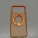 TORRAS 360 Magnetic Stand for iPhone 17 Pro Max Case, [Fit for MagSafe] [4X Military-Grade Protection] Slim Case for iPhone 17 Pro Max 6.9", Translucent Cosmic Orange, Ostand O3 Fitness Series