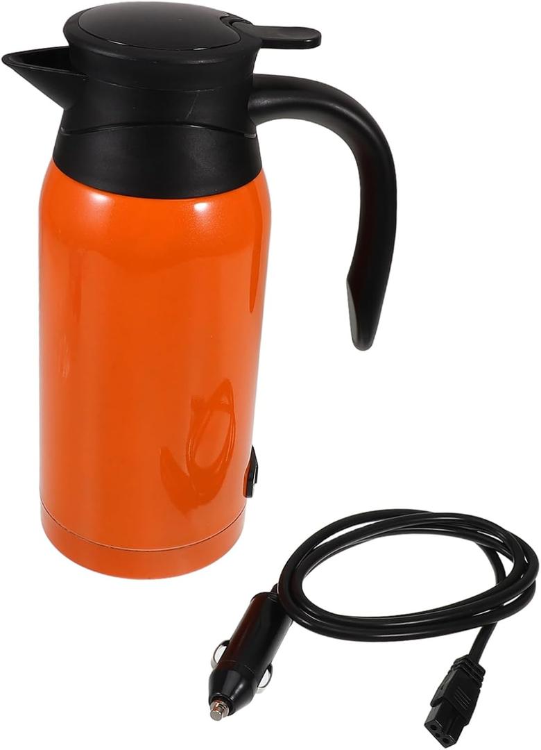 Kettle Heated Water Car Pot Portable Travel Kettle Truck Water Heater 12v Electric