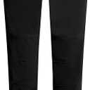 Camii Mia Women's Winter Warm Outdoor Slim Windproof Waterproof Ski Snow Fleece Hiking Pants (38, Black)