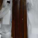 Multi-Purpose Desk, Writing Desk, Craft Table, Work Table, Computer Desk, Solid Wood, Brown (Walnut)