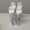 Dr. Brown's Anti-Colic Options+ Narrow Glass Baby Bottle with Level 1 Slow Flow Nipple, BPA-Free, 8 oz/250 mL, 0m+, 4-Pack 