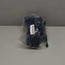 CaliTime Throw Pillow Covers Decorative 16 X 16 Inches Pack of 2 Cozy Solid Dyed Soft Chenille Cushion Cases with Pom Poms for Couch Sofa Bed Living Room Home Navy Blue