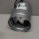 VIVOSUN 6 Inch Inline Duct Fan 240 CFM, HVAC Exhaust Ventilation Fan with Low Noise for Basements, Bathrooms, Kitchens and Attics, Silver