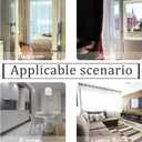 Butter Yellow Sheer Curtains 72 Inches Long Semi Faux Linen Yellow Sheers Curtain for Bedroom Living Room Girls Kids Room 2 Panels 52x72 Inch Length Gold