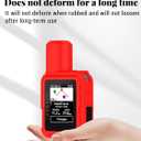 for Garmin inReach Mini 3 Plus Protective case, Shockproof Waterproof Lightweight Silicone Protective, Red