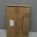 8x12 Picture Frame, Brass Brushed Thin Metal Float Photo Frame with HD Glass, Fit 6x8 with Mat or 8 x 12 without Mat, for Table and Wall, 1 Pack