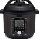 Instant Pot Pro (8 QT) 10-in-1 Pressure Cooker, Slow Cooker, Rice/Grain Cooker, Steamer, Sauté, Sous Vide, Yogurt Maker, Sterilizer, and Warmer, Includes App with Over 800 Recipes, Black