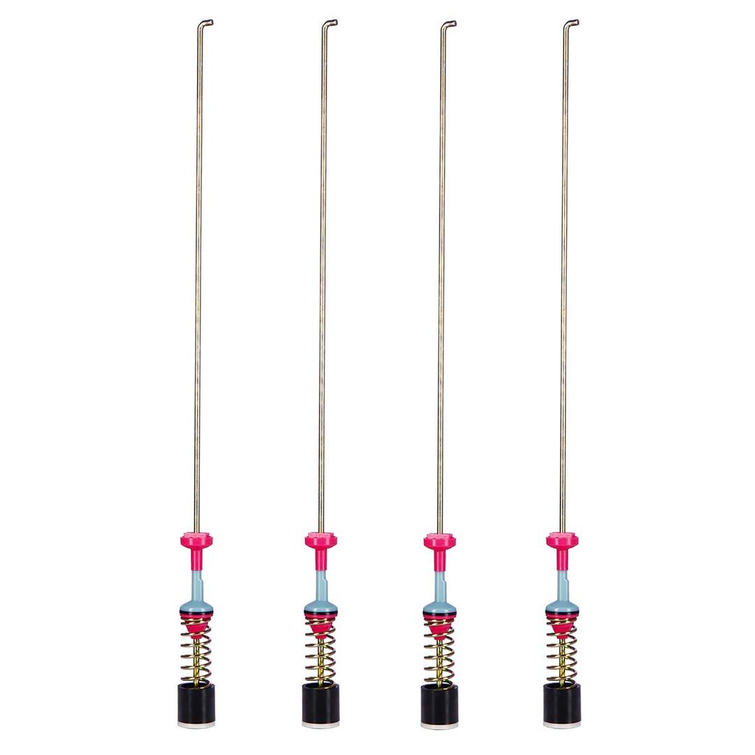 MONKEMON Upgraded DC97-05280W Washer Damper Suspension Rods| Washer Shock Absorber| Replace AP5966911 DC97-05280 DC97-16350 DC97-18610 Series| Compatible with Samsung wa50r5400a etc 4-Piece