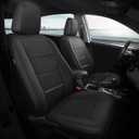 FREESOO Custom Leather Seat Covers for Toyota Corolla LE 2023-2027