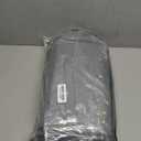 AMJ Foldable Under Bed Storage Basket Container [2 Pack] with Durable Fabric for Clothes, Shoes,Toys, Blanket, Comforter Organizers Bins, Black Grey