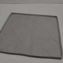 SIKADEER 19" x 19" Under Sink Mat Waterproof, Silicone Mat Kitchen Drawer Shelf and Cabinet Liner, Sink Protector for Kitchen Organizers and Storage, Boot Tray Pet Food Mats (Gray)