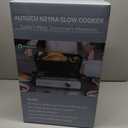 Slow Cooker 10 Quart, Large Capacity, Keep Warm, Spoon Included, N21NA