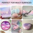 BLUEBIRD Signature Acrylic Paint Set, Pastel Colors, 6-Pack 2.5 Fl Oz each, Professional Acrylic Paints For Professionals, Adults, & Artists