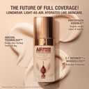 Charlotte Tilbury Airbrush Flawless Matte Foundation - Full Coverage Liquid Makeup with a Natural-Matte Finish - Smoothes & Blurs Pores - Waterproof & Transfer Resistant
