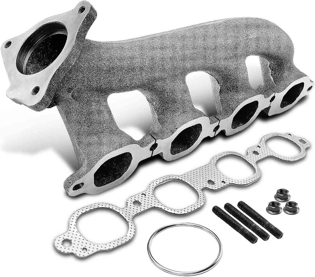 A-Premium Right [V8 5.3 6.2L] Engine Exhaust Manifold Kit W/Gaskets Compatible with Chevrolet, GMC & Cadillac - Silverado 1500 1500 LD, Tahoe, Suburban, Sierra, Yukon, Escalade, Replaces 12629338