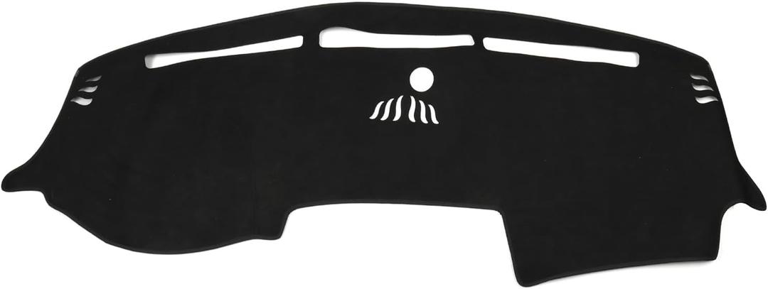 SPEEDWOW Dashboard Dash Board Cover Mat Carpet Compatible with Dodge Ram 1500 2500 3500 20192025 (Without Hud Models)