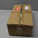 TUZAZO 20 Oz Glass Tumblers with Lids and Straws - 4 Pack Ribbed Glass Iced Coffee Cup with Straw and Lid, Thicken Glasses, Ideal for Smoothieds, Cocktails, and Juices