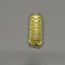 Sumind 400 Pieces Mini Cupcake Liners, Foil Baking Cups, Colored Metallic Cupcake Liner for Holiday Baking Muffin and Cupcakes (Gold)