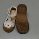 DREAM PAIRS Girls Mary Jane Dress Shoes School Uniform Toe-Protective T-Strap Ballet Flats Toddler Little Kid, 5T
