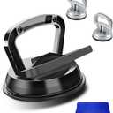 3 Pack Metal Dent Puller,Car Dent Puller,Aluminum Suction Cup Dent Puller,Car Dent Repair Kit,Dent Remover Tool for Car Dents,Glass,Screen,Tiles & Objects Moving1pcs Large + 2pcs Small Suction Cups