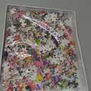 Colorful Cupcake Puzzle for Adults 1000 Pieces, Birthday Cake Jigsaw Puzzle, Candy Food Cookie Fruit Collage Puzzle