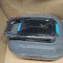 Robotic Pool Vacuum, Dual-Motor Above-Ground Cleaner(Gray)