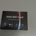 WiFi 6E Wireless Card Intel AX210 NGW Bluetooth 5.3 Tri-Band 5400Mbps Network Adapter for Laptop Support Windows 10/11 (64bit) M.2/NGFF