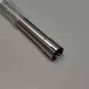 1.875 Inch Exhaust Pipe T304 Stainless Steel Exhaust Tubing (SS Tubo),Tailpipe 1 7/8"ID Length 17.3"Straight Tubing, Flared, Polished Finish,Universal Connector Adapter Tubo