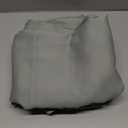 NICETOWN Window Curtain Panels, Thermal Insulated Solid Grommet Blackout Draperies/Drapes for Basement (Greyish Green, 1 Pair, 34 by 84-inch)