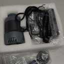 hygger 24V DC Aquarium Water Pump, 396GPH 20W 6.6FT Submersible Pump With Controller, Water Fountain Pump with 2 Nozzles for Fish Tank, Pond, Aquarium, Statuary, Hydroponics