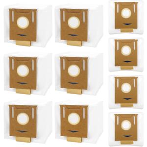 10 Pack T8 Dust bags Compatible with Ecovacs Deebot Ozmo T8, T8+, T8 AIVI, N8 Pro Plus, N8 Pro, DX93, DDX96 Vacuum Cleaner, Fit for Yeedi K781+ Vacuum Bags, 2.5L Auto-Empty Station Garbage Collection