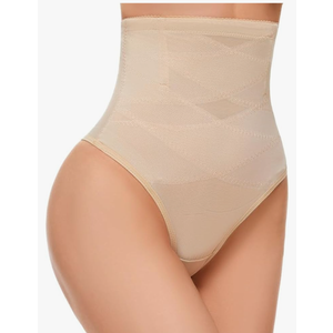 SIMIYA Thong Shapewear Tummy Control for Women High Waist Stay-Put Body Shaper Girdle Compression Stomach Shapewear Thong size small