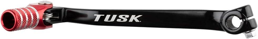 TUSK Folding Shift Lever Black/Red Tip for Yamaha Raptor 700 2006-2021