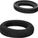 Geekria Earpad and Headband Set Compatible with Sennheiser HD 380/380 Pro, PC350, Game Zero Headphones, Repair Parts Suit (Black)