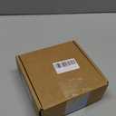 Nefish 2 Inch Swivel Caster Wheels for Furniture Rubber Casters Set of 4 Heavy Duty of 600 Lbs No Noise Locking Plate Castors for Cabinet, Table, Workbench (2 with Brake and 2 Without)