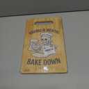  Libre Decorative Bamboo Cutting Board For Kitchen Funny Pun Having A Mental Bake Down Skeleton Baker 